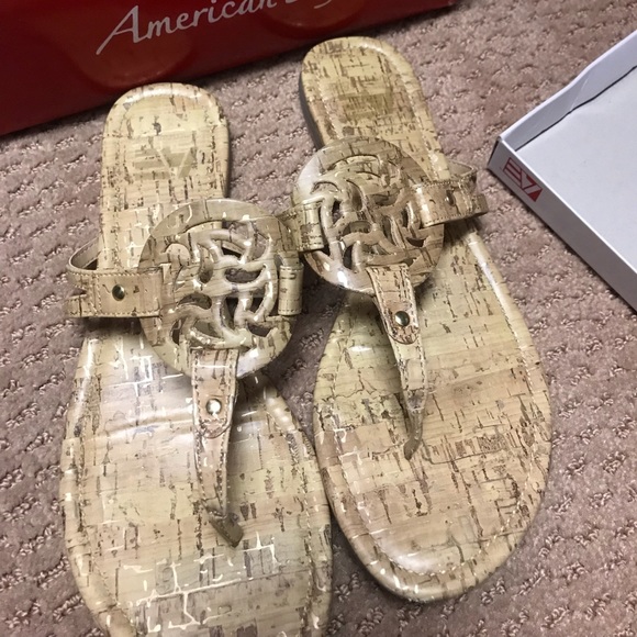 american eagle cork sandals
